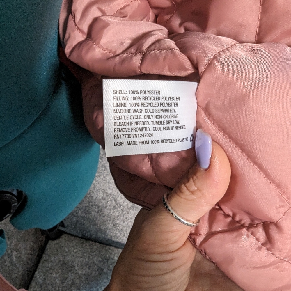 Women's Bomber jacket by A New Day Size M Rose Pink color NWT - Picture 4 of 9